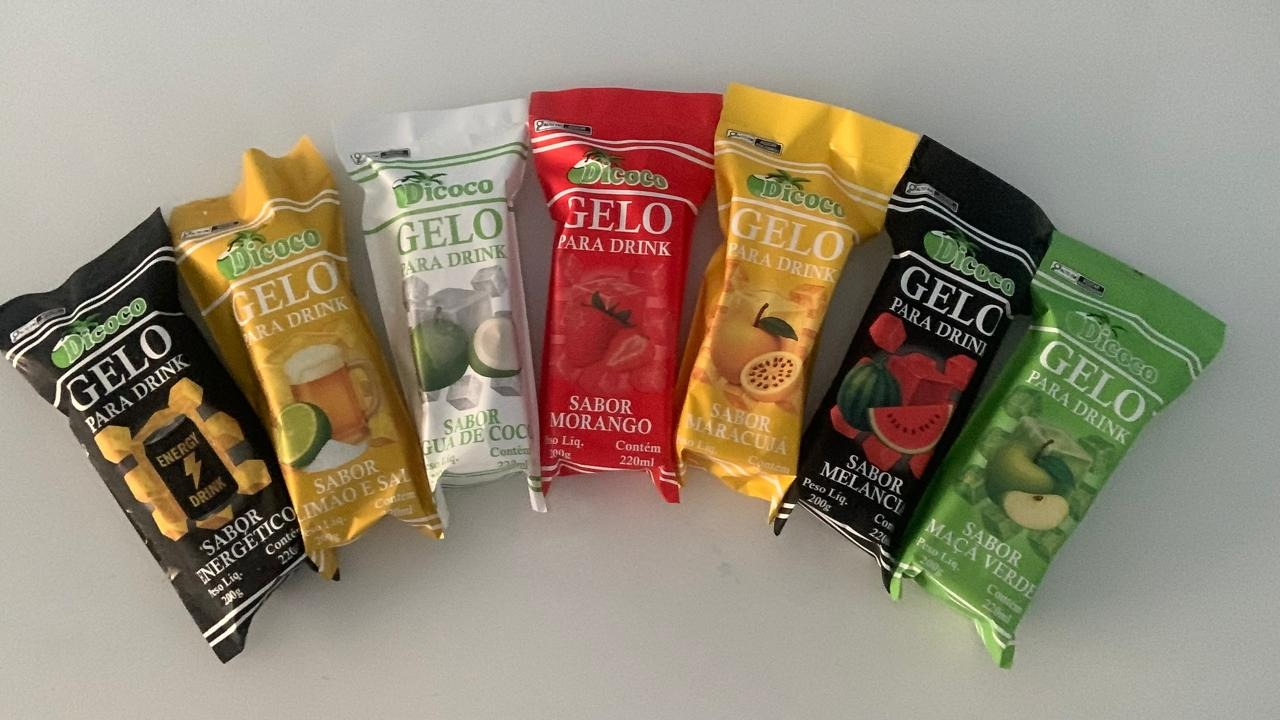 Linha completa de sabores Dicoco